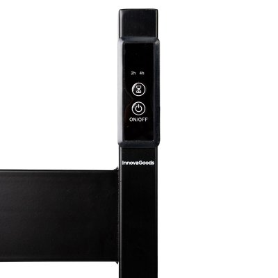 InnovaGoods Elektrisk Vegg- eller Gulvhåndklestang Towarck 5 Stenger Svart