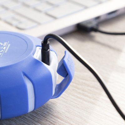 InnovaGoods Flytende trådløs høyttaler med LED Floaker Blå Svart (Fikset B) Silikon