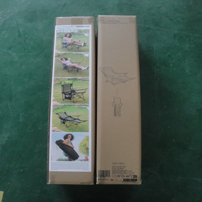 InnovaGoods Sammenleggbar Liggecampingstol Kampfort (Fikset C) Svart Bomull