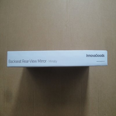 InnovaGoods Babyspeil for baksetet Mirraby (Fikset B) Svart Glass