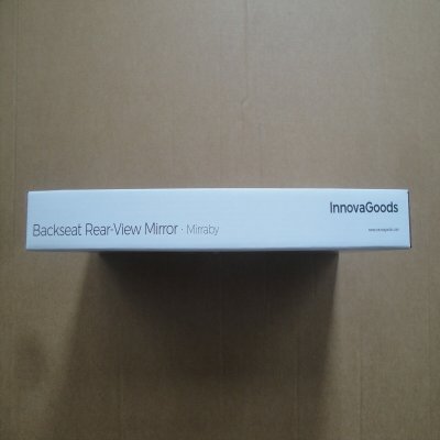 InnovaGoods Babyspeil for baksetet Mirraby (Fikset B) Svart Glass