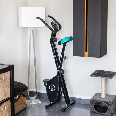 Stasjonær sykkel Cecotec X-Bike Svart Rustfritt stål