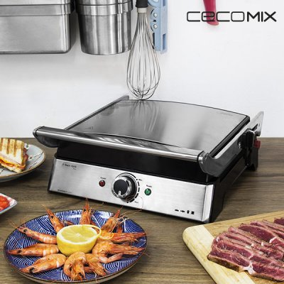 Cecotec Grill Cecotec Rock'nGrill Pro Sølv 2000 W
