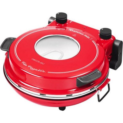 Cecotec Pizzamaskin Fun Pizza & Co Mamma Mia Vista Svart Plast