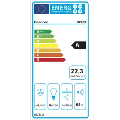 Cecotec Bjelle Bolero Flux TLM 603500 Hvit Rustfritt stål
