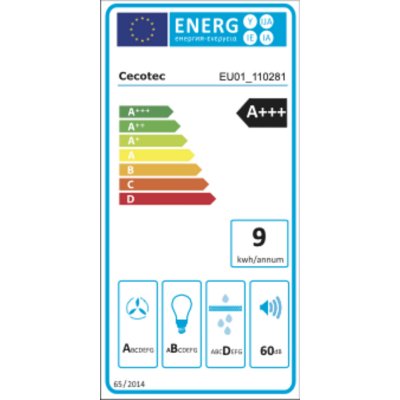Cecotec Damphette Flux TLT 604000 Rustfritt stål