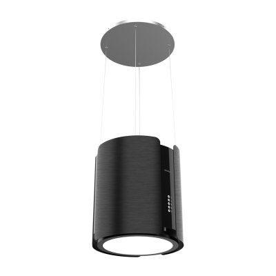 Cecotec Kjøkkenventilator for øy Flux CRE 385500 Svart Rustfritt stål