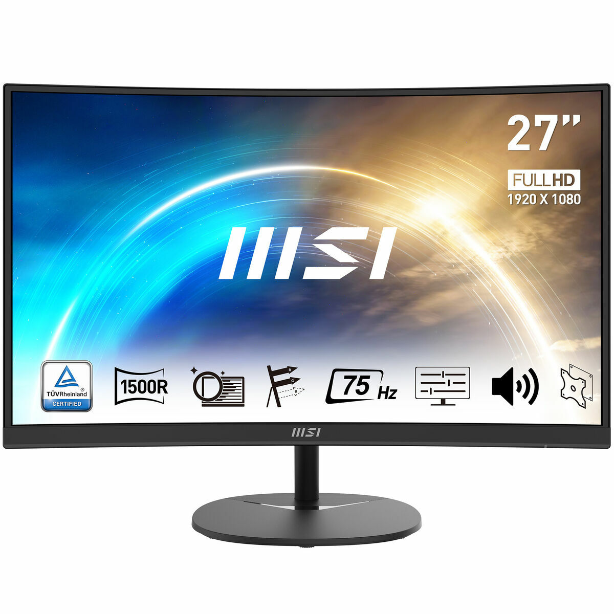 Skjerm MSI MP271CA Full HD 27" 75 Hz LED VA AMD FreeSync Flicker free